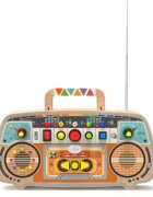 2Kids Toys Activity Board Wooden FM Radio aktivity hračka 12m+ 1 ks