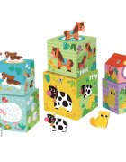 2Kids Toys Animal Blocks kostky 12m+ 12 ks