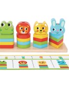 2Kids Toys Wooden Activity Toy Friends aktivity hračka ze dřeva 18 m+ 27 ks