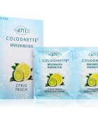 4711 Colognette Wipes osvěžující vlhčené ubrousky unisex 20 ks