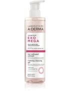 A-Derma Exomega Calming Cleansing Gel čisticí a odličovací gel se zklidňujícím účinkem 200 ml