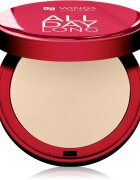 AA Wings of Color All Day Long Pressed Setting Powder kompaktní pudr s matným efektem odstín 02 Natural Medium 9 g