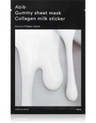 Abib Gummy Sheet Mask Collagen Milk Sticker hydratační pleťová maska se zklidňujícím účinkem 27 ml