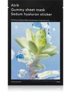 Abib Gummy Sheet Mask Sedum Hyaluron Sticker hloubkově hydratační maska s vyhlazujícím efektem 27 ml