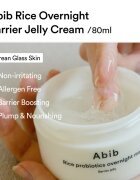 Abib Rice Probiotics Overnight Mask Barrier Jelly noční pleťová maska pro intenzivní hydrataci 80 ml