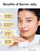 Abib Rice Probiotics Overnight Mask Barrier Jelly noční pleťová maska pro intenzivní hydrataci 80 ml