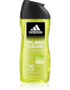 Adidas Pure Game sprchový gel na obličej tělo a vlasy 3 v 1 pro muže 250 ml