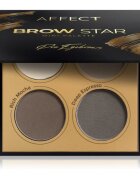 Affect Brow Star paletka pudrových stínů na obočí 4x2 g
