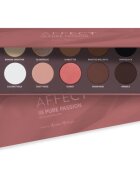 Affect Pressed Eyeshadow Palette paletka očních stínů odstín Pure Passion 10x2 g