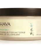 AHAVA Dead Sea Salt zjemňující peelingové máslo se solí z Mrtvého moře 220 g