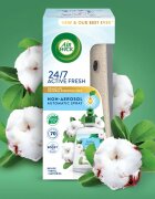 Air Wick Active Fresh Linen & White Orchid automatický osvěžovač vzduchu s náplní 228 ml