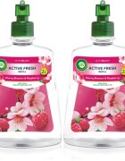 Air Wick Cherry Blossom & Raspberry Duo osvěžovač vzduchu – náhradní náplň