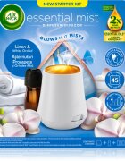 Air Wick Essential Mist Linen & White Orchid aroma difuzér s náplní 1 ks