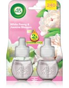 Air Wick Essential Oils White Peony & Jasmine Blossom náplň do elektrického difuzéru 2x19 ml