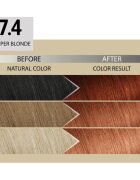 Alfaparf Milano Il Salone Milano Plex Rebuilder permanentní barva na vlasy odstín 7.4 - Copper Blonde 1 ks