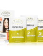 Alfaparf Milano Il Salone Milano Straightening Kit vyhlazující péče pro citlivé vlasy Illuminating Linseed Oil 1 ks