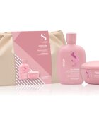 Alfaparf Milano Semi di Lino Moisture Duo Kit dárková sada pro suché vlasy