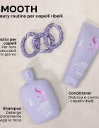 Alfaparf Milano Semi di Lino Smooth Duo Kit dárková sada pro nepoddajné a krepatějící se vlasy 3 ks