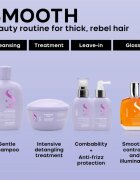 Alfaparf Milano Semi di Lino Smooth Frizz Defeat Spray uhlazující sprej pro nepoddajné vlasy 125 ml
