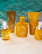 Alfaparf Milano Semi di Lino Sunshine After Sun Hydra Cream hydratační krém na obličej a tělo po opalování 200 ml