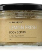 Almara Soap Body Scrub cukrový tělový peeling na celulitidu s vůní Lemon Fresh 180 g
