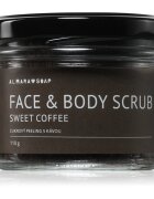 Almara Soap Face & Body Scrub cukrový peeling na tělo a obličej s vůní Sweet Coffee 110 g