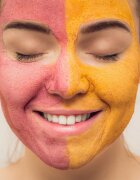 Almara Soap Face Green Clay & Turmeric čisticí pleťová maska pro mastnou a problematickou pleť 20 g