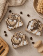Almara Soap Fancy Coffee Time ručně vyráběné mýdlo 100 g