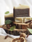 Almara Soap Hair Care Fresh Hair tuhý šampon pro jemné a mastné vlasy 90 g