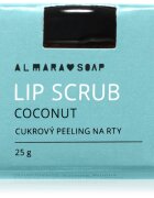 Almara Soap Lip Scrub cukrový peeling na rty Coconut 25 g