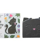 Almara Soap My Happy Cat ručně vyráběné mýdlo s vůní broskve pro děti 100 g