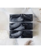 Almara Soap Natural Black As My Soul přírodní tuhé mýdlo pro mastnou a problematickou pleť 90 g