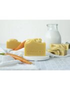 Almara Soap Natural Creamy Carrot ručně vyráběné mýdlo 90 g
