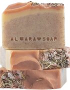 Almara Soap Natural Peeling Walnut přírodní tuhé mýdlo s peelingovým efektem 90 g