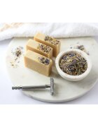 Almara Soap Natural Shave It All přírodní tuhé mýdlo na holení 90 g