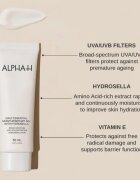 Alpha-H Daily Essential denní hydratační krém SPF 50+ 50 ml