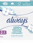 Always Cotton Protection Long vložky bez parfemace 9 ks