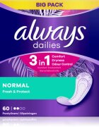 Always Dailies Normal Fresh & Protect slipové vložky 60 ks