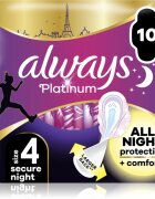 Always Platinum Secure Night Size 4 vložky 10 ks