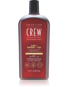 American Crew 3 in 1 Ginger + Tea 3 v 1 šampon kondicionér a sprchový gel pro muže 1000 ml