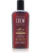 American Crew 3 in 1 Ginger + Tea 3 v 1 šampon kondicionér a sprchový gel pro muže 250 ml