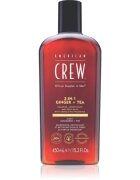 American Crew 3 in 1 Ginger + Tea 3 v 1 šampon kondicionér a sprchový gel pro muže 450 ml