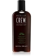 American Crew Hair & Body 3-IN-1 Tea Tree šampón kondicionér a sprchový gel 3 v 1 pro muže 250 ml
