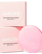 AMUSE Dew Power Vegan Cushion dlouhotrvající make-up v houbičce pro rozjasnění a vyhlazení pleti odstín 02 Healthy 15 g