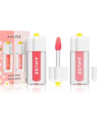 AMUSE Dew Tint Mini Duo sada hydratačních lesků na rty odstín Warm Tone 2x1.5 g