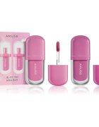 AMUSE Jel-Fit Tint Mini Duo sada hydratačních lesků na rty odstín Cool Tone 2x1.5 ml