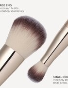 Anastasia Beverly Hills Impeccable Foundation & Face Brush oboustranný univerzální štětec na make-up 1 ks