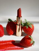 Annabelle Minerals Sheer Lipstick hydratační lesklá rtěnka odstín Strawberry 35 g