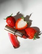 Annabelle Minerals Sheer Lipstick hydratační lesklá rtěnka odstín Strawberry 35 g