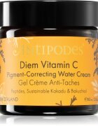 Antipodes Diem Vitamin C Pigment-Correcting Water Cream rozjasňující hydratační krém proti pigmentovým skvrnám s bakuchiolem 60 ml